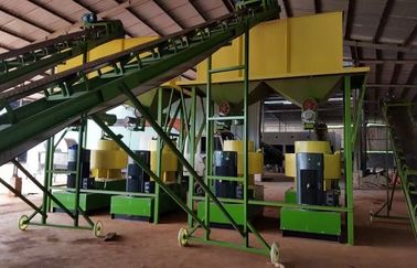 Çin Cow dung fertilizer pellets production line with 1-5T/H capacity Tedarikçi